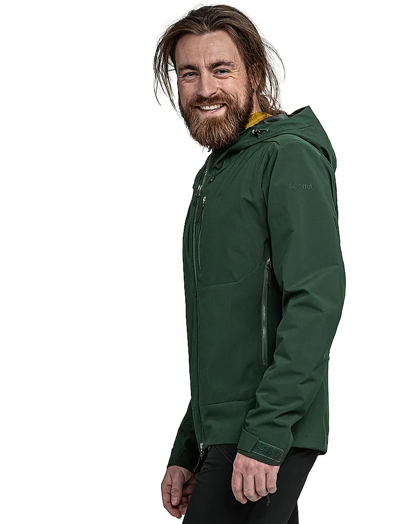 SCHÖFFEL | Giacca softshell da uomo per escursioni Milagle con cappuccio | 