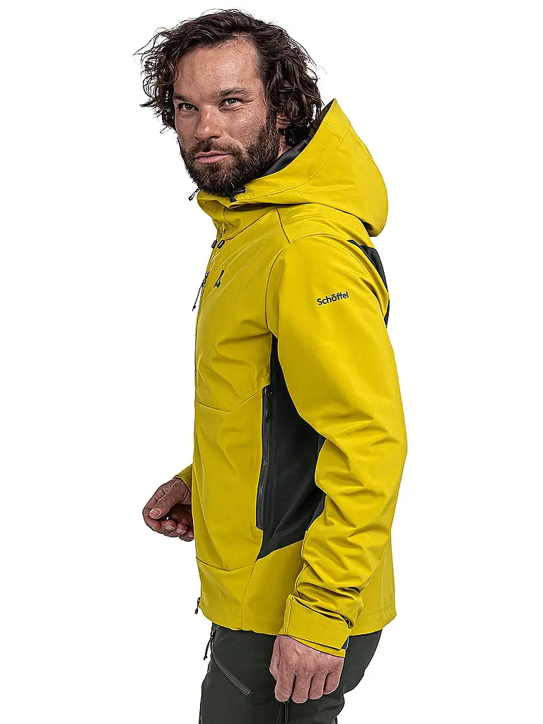 SCHÖFFEL | Giacca softshell da uomo per escursioni Milagle con cappuccio |