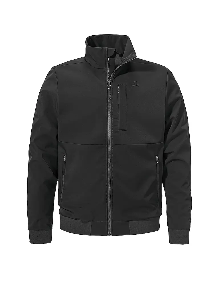 SCHÖFFEL | Giacca softshell da uomo Style Suavio | Nero