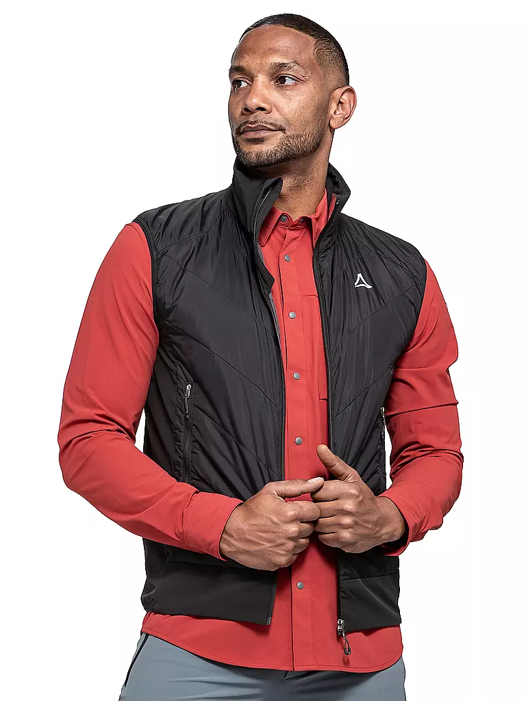 SCHÖFFEL | Gilet ibrido da uomo Style Blaueis | Nero