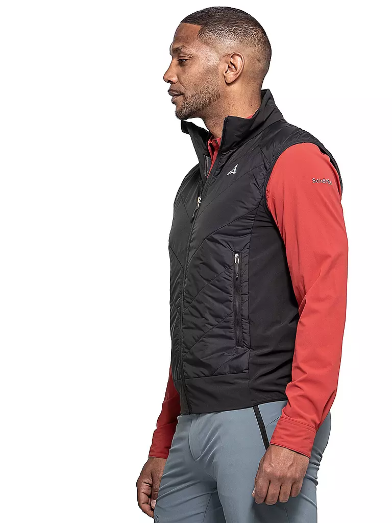 SCHÖFFEL | Gilet ibrido da uomo Style Blaueis | Nero