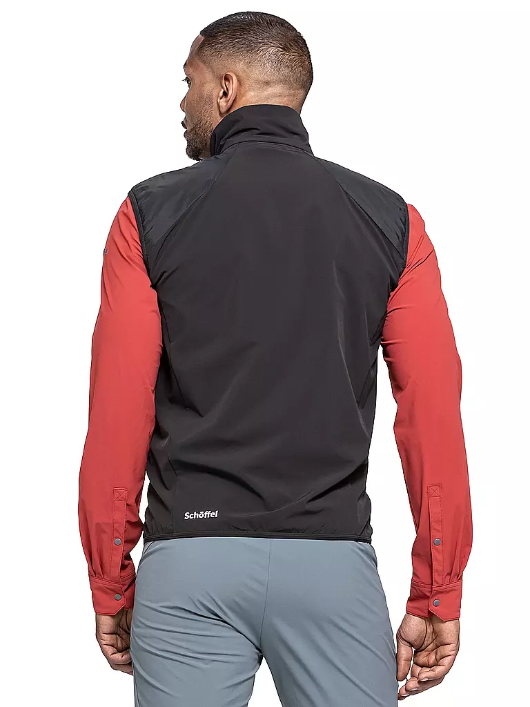 SCHÖFFEL | Gilet ibrido da uomo Style Blaueis | Nero