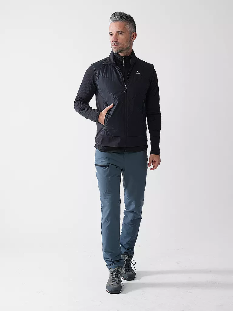 SCHÖFFEL | Gilet ibrido da uomo Style Blaueis | Nero