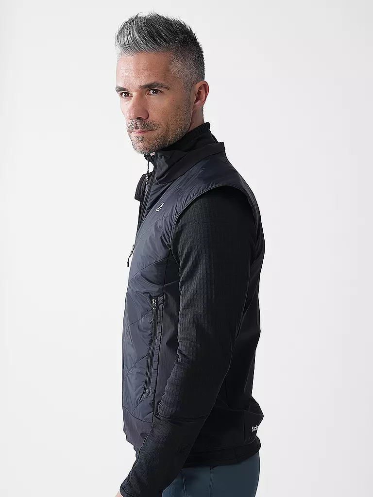 SCHÖFFEL | Gilet ibrido da uomo Style Blaueis | Nero