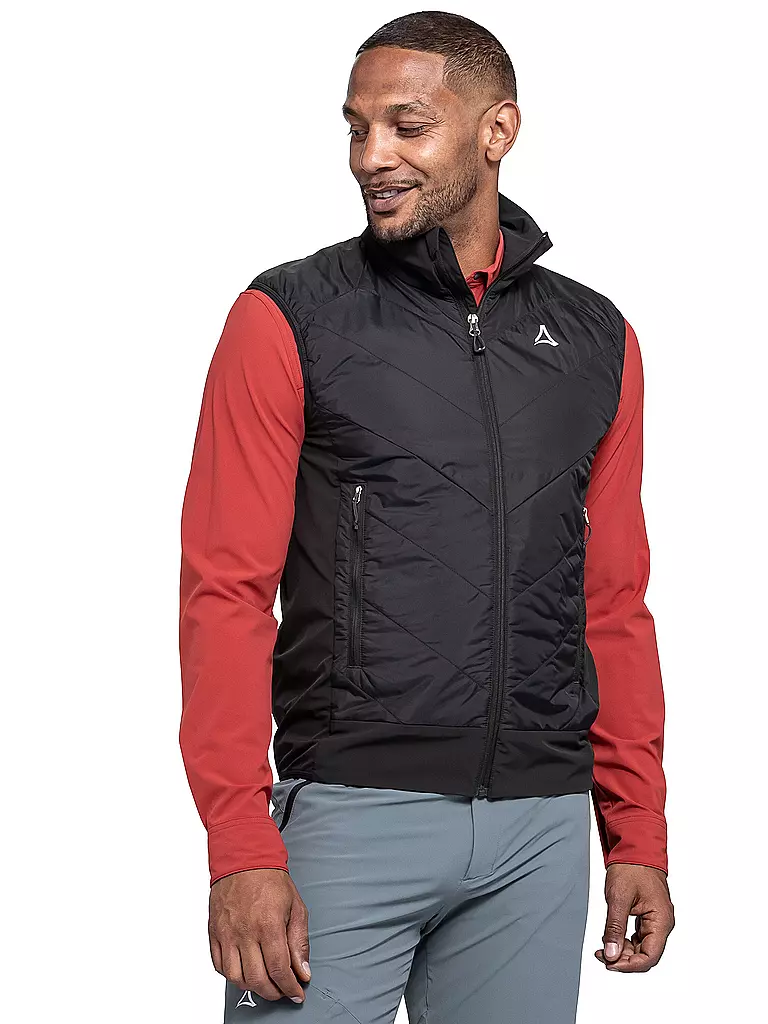 SCHÖFFEL | Gilet ibrido da uomo Style Blaueis | Nero