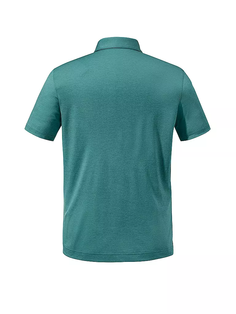 SCHÖFFEL | Herren Funktionspolo Circ Tauron M | Petrolio