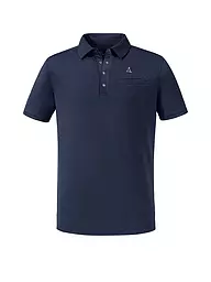 SCHÖFFEL | Herren Funktionspolo Ramseck M | Blu scuro