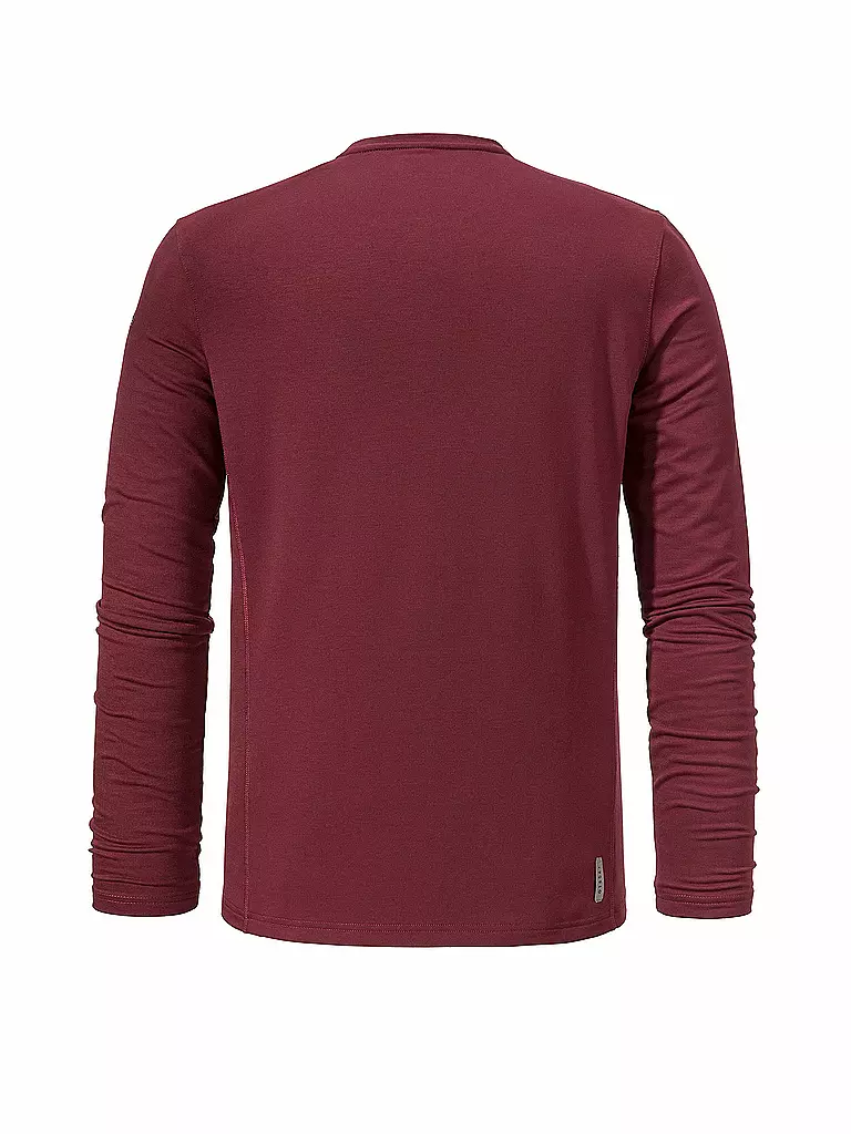 SCHÖFFEL | Herren Funktionsshirt Tenzel | Rosso scuro