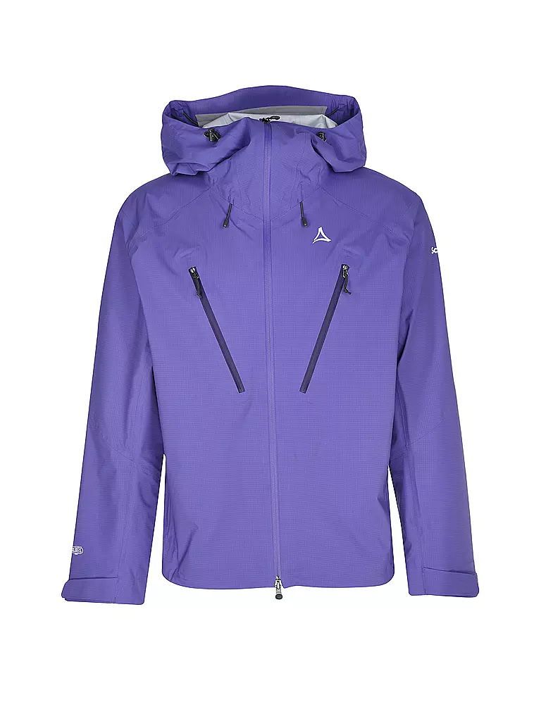 SCHÖFFEL | Herren Wanderjacke Style Blaueis 3L Hoodie | Lilla