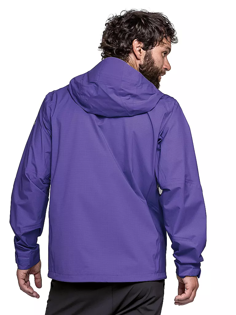 SCHÖFFEL | Herren Wanderjacke Style Blaueis 3L Hoodie | Lilla