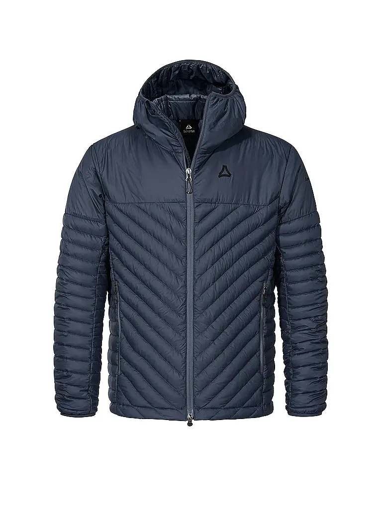 SCHÖFFEL | Iso Giacca da uomo con cappuccio e piumino Cascata | Blu scuro