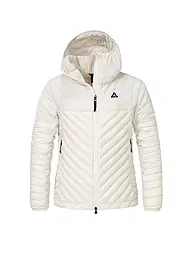 SCHÖFFEL | Isogiacca da donna Cascata Down con cappuccio | Bianco
