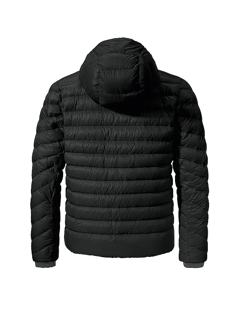 SCHÖFFEL | Isogiacca da uomo Silvretta Down Hoodie | Nero