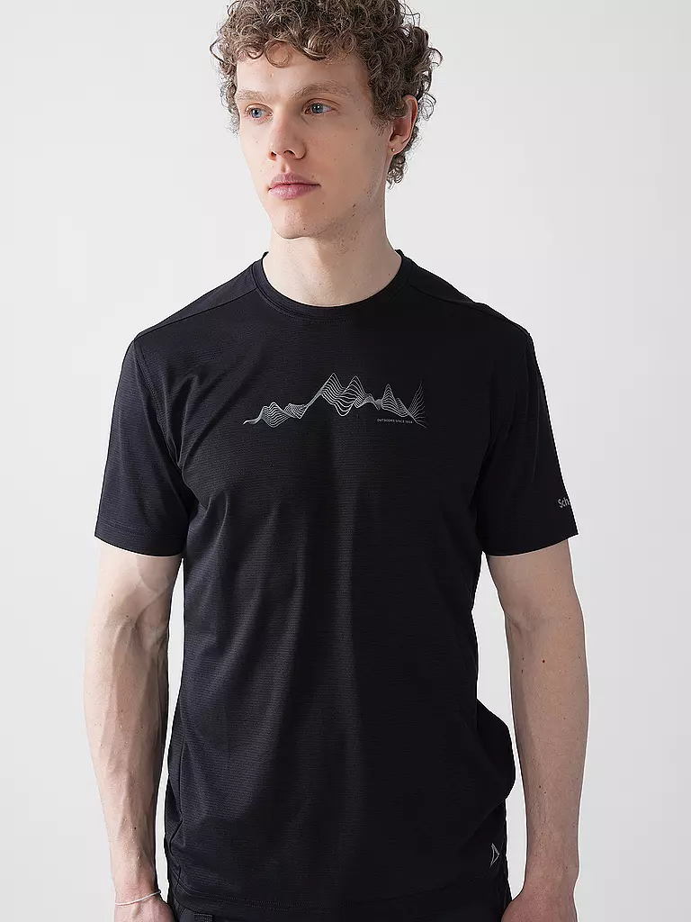 SCHÖFFEL | Maglietta funzionale da uomo Circ Sulten M | Nero