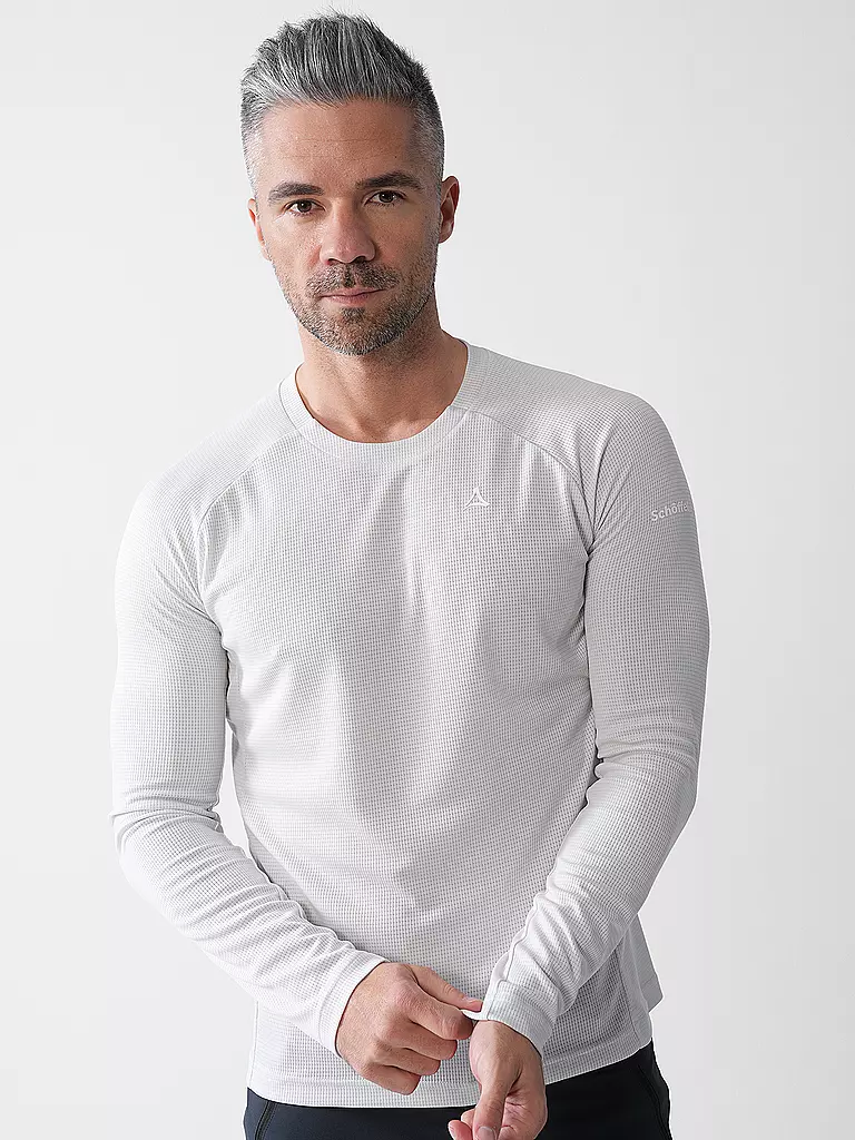 SCHÖFFEL | Maglietta funzionale da uomo Style Blaueis | Bianco