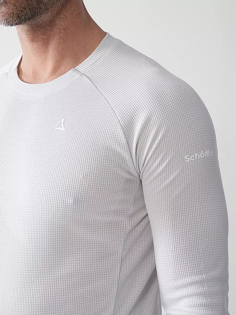 SCHÖFFEL | Maglietta funzionale da uomo Style Blaueis | Bianco