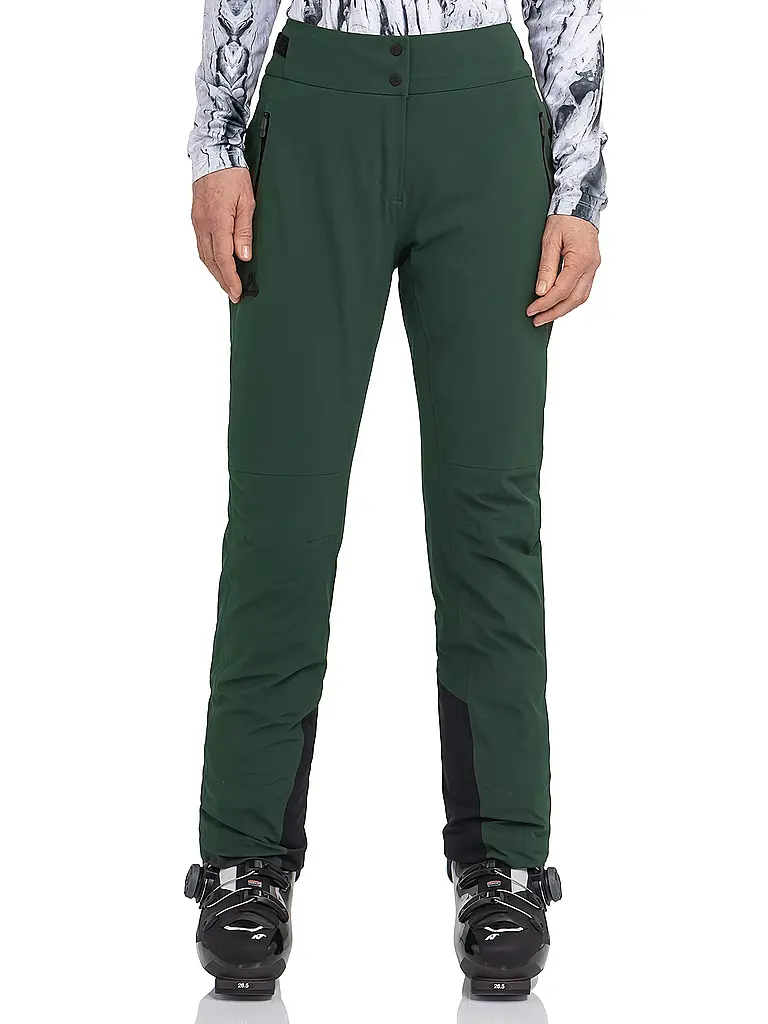 SCHÖFFEL | Pantaloni da sci da donna Skayra | Verde scuro