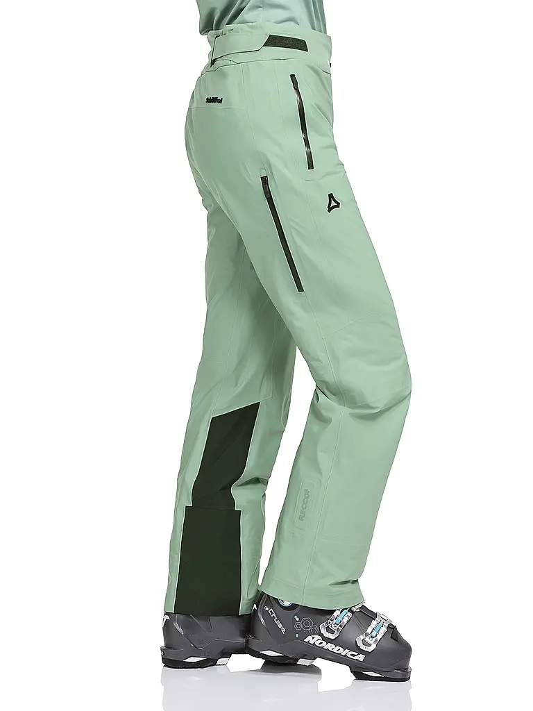SCHÖFFEL | Pantaloni da sci da donna Style Lufeld | Verde chiaro