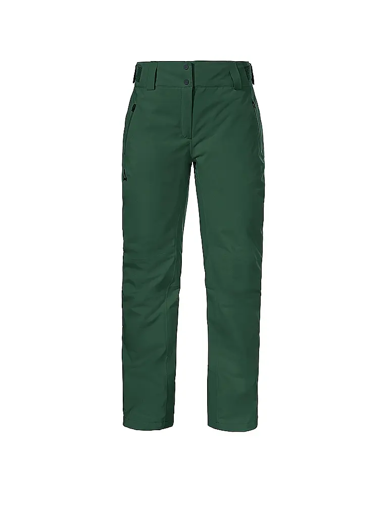 SCHÖFFEL | Pantaloni da sci da donna Style Pine | Verde scuro
