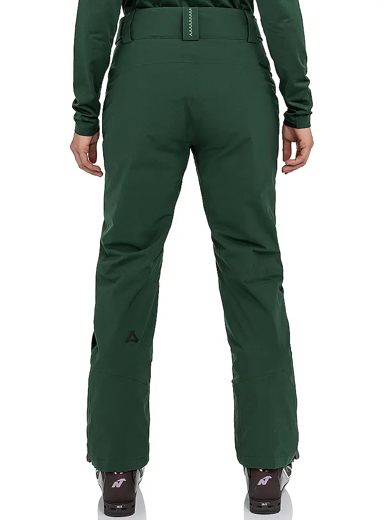 SCHÖFFEL | Pantaloni da sci da donna Style Pine | Verde scuro