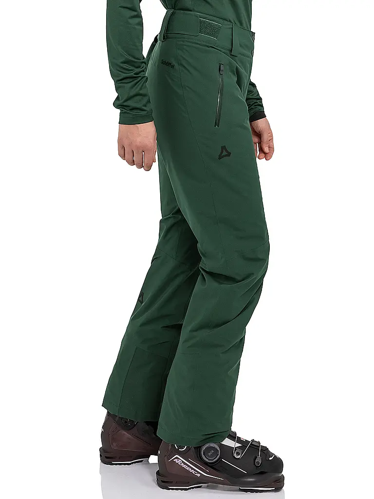 SCHÖFFEL | Pantaloni da sci da donna Style Pine | Verde scuro