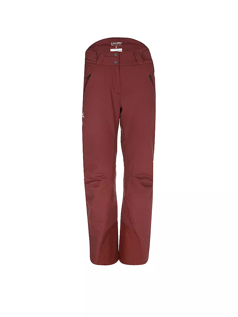 SCHÖFFEL | Pantaloni da sci da donna Weissach L | Rosso scuro