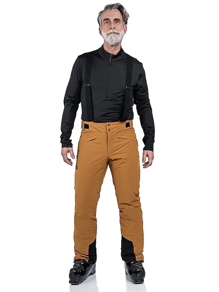 SCHÖFFEL | Pantaloni da sci da uomo Style Mountet | Senape