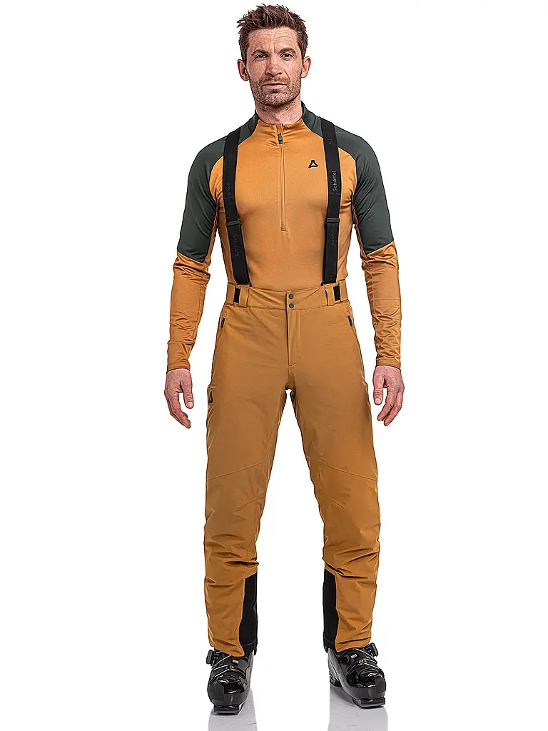 SCHÖFFEL | Pantaloni da sci da uomo Style Pine | Senape