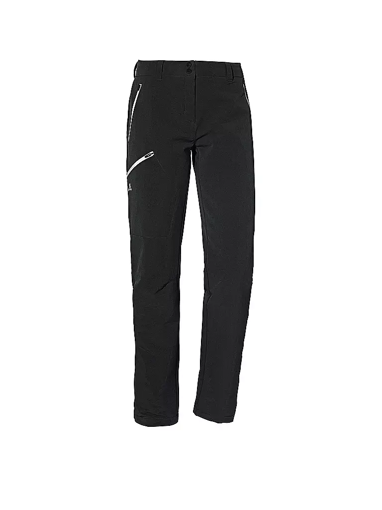 SCHÖFFEL | Pantaloni da trekking da donna Ascona Warm L | Nero