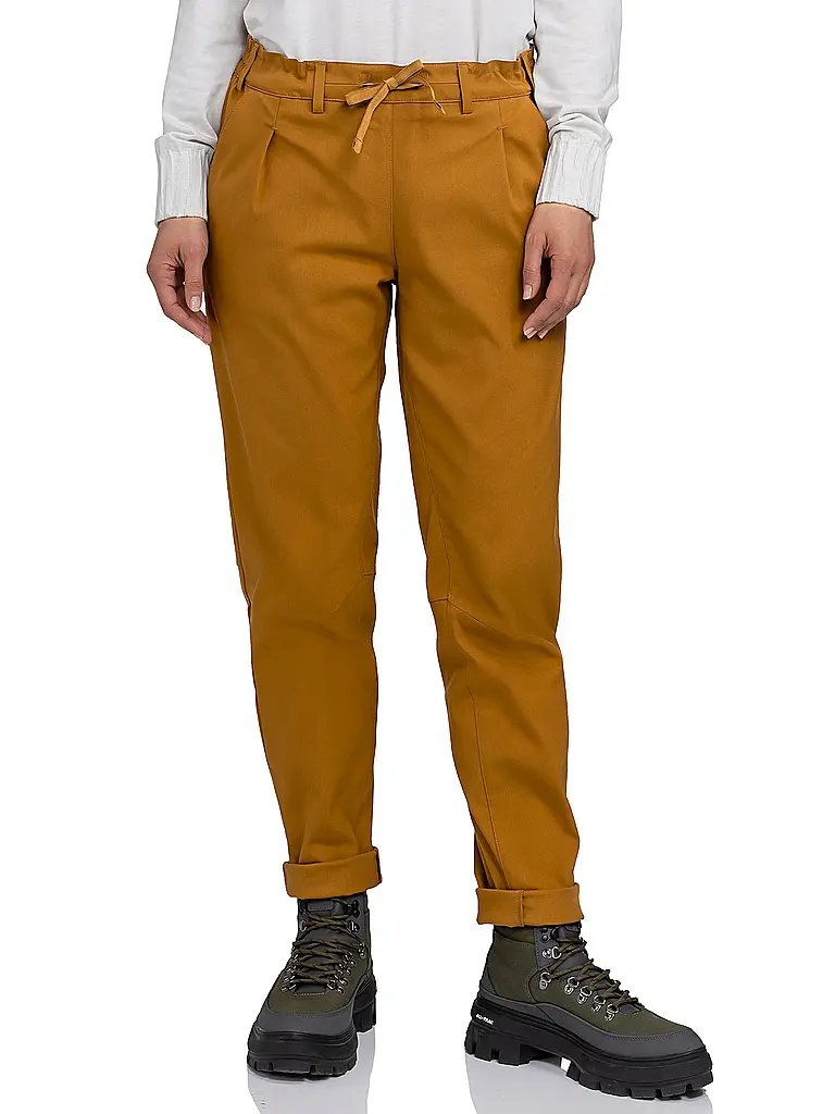 SCHÖFFEL | Pantaloni da trekking da donna Style Oaktree | Senape