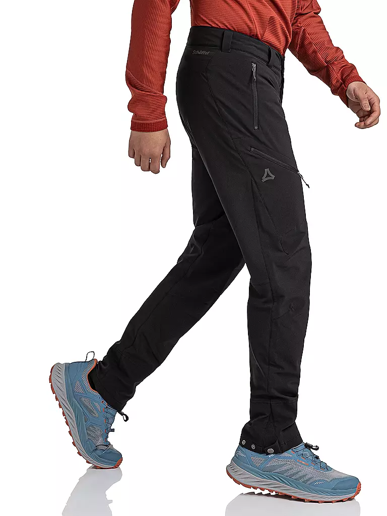 SCHÖFFEL | Pantaloni da trekking da uomo Cascata | Nero