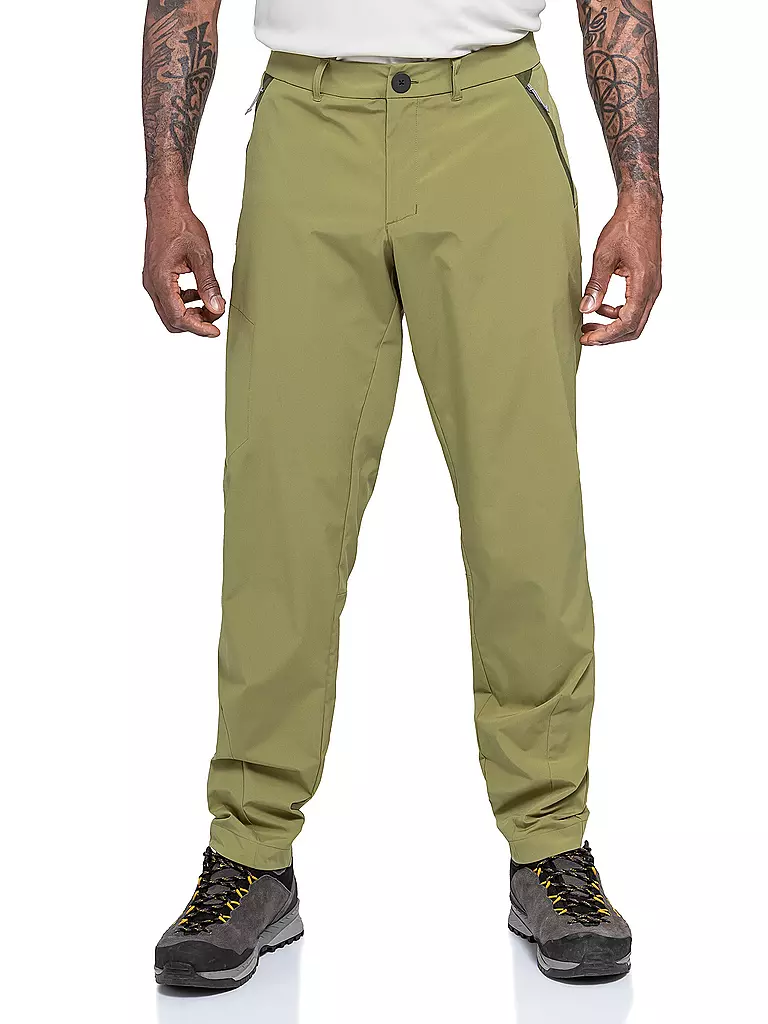 SCHÖFFEL | Pantaloni da trekking da uomo Circ Smue | Oliva