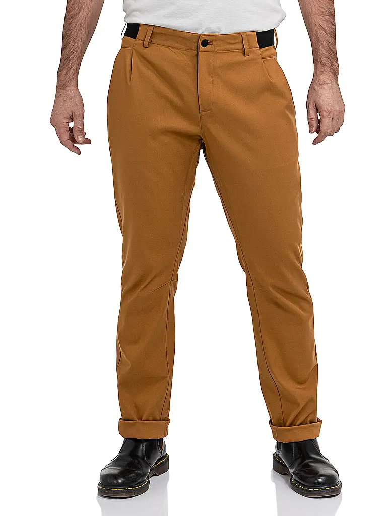 SCHÖFFEL | Pantaloni da trekking da uomo Style Oaktree | Senape