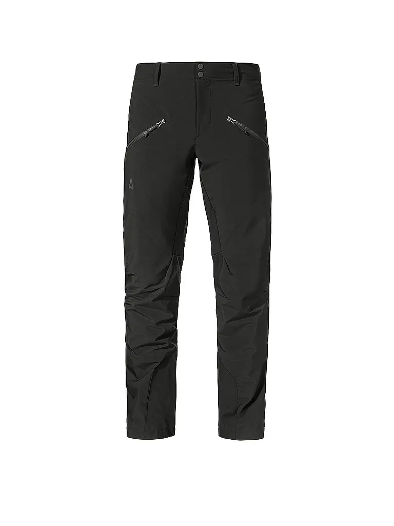 SCHÖFFEL | Pantaloni softshell da uomo Milagle per escursioni | Nero