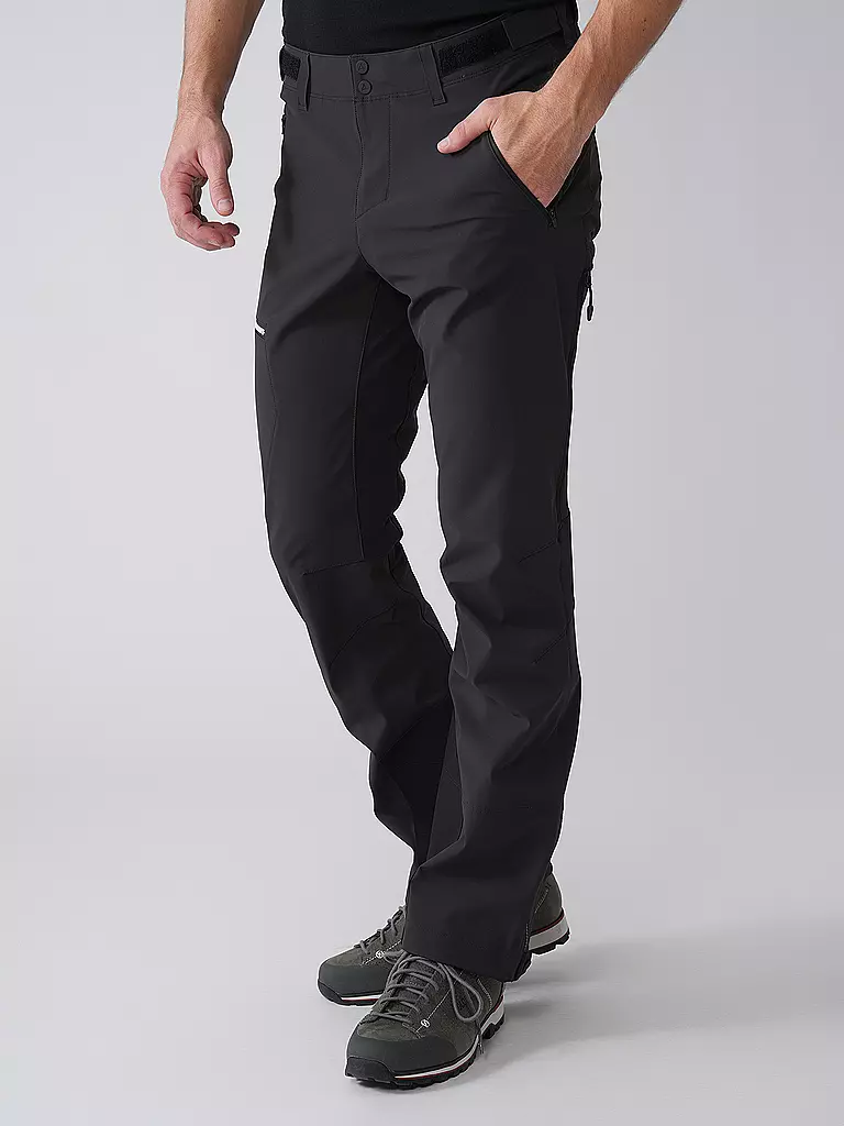 SCHÖFFEL | Pantaloni softshell da uomo per escursioni Matrei M | Nero