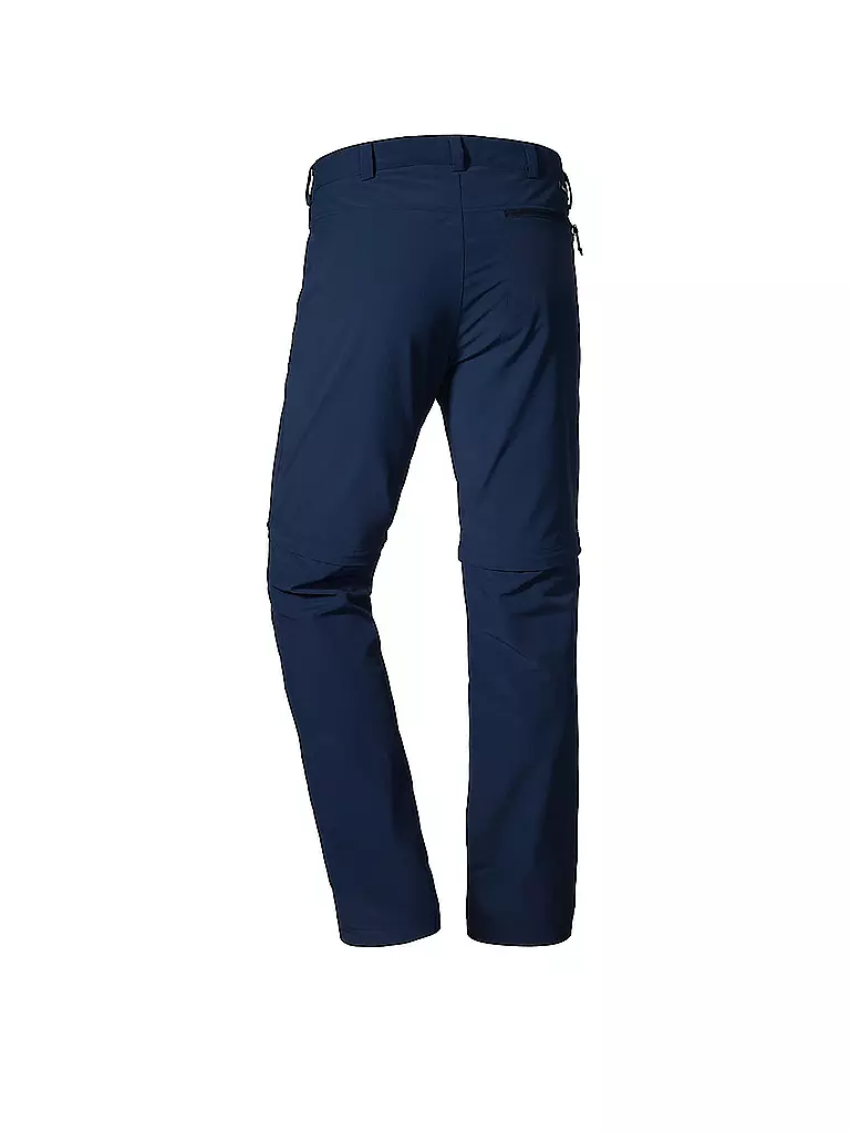 SCHÖFFEL | Pantaloni ZipOff da uomo Folkstone | Blu scuro