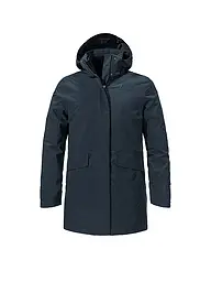 SCHÖFFEL | Parka invernale da donna 3in1 Style Borkol con cappuccio | Blu scuro