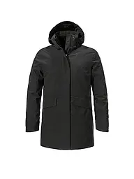 SCHÖFFEL | Parka invernale da donna 3in1 Style Borkol con cappuccio | Nero