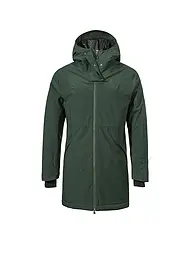 SCHÖFFEL | Parka invernale da donna Crivat 2L con cappuccio | Verde scuro