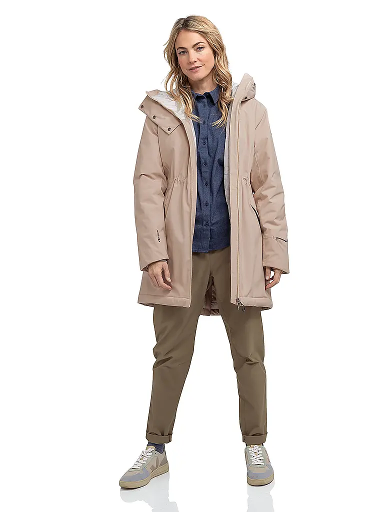 SCHÖFFEL | Parka invernale da donna Crivat 2L con cappuccio | Rosa