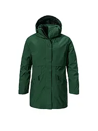 SCHÖFFEL | Parka invernale da donna Malkay con cappuccio | Verde scuro