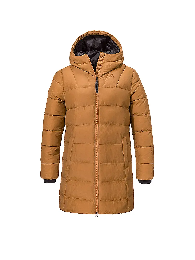 SCHÖFFEL | Parka invernale da donna Style Boslix con cappuccio | Senape
