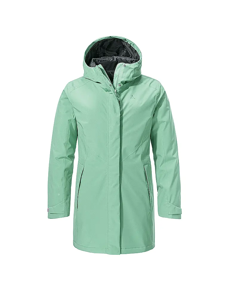 SCHÖFFEL | Parka invernale da donna Style Froda 2L | Verde chiaro