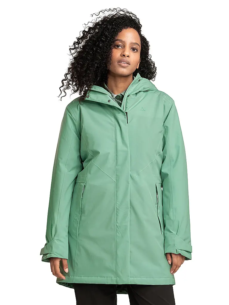SCHÖFFEL | Parka invernale da donna Style Froda 2L | Verde chiaro