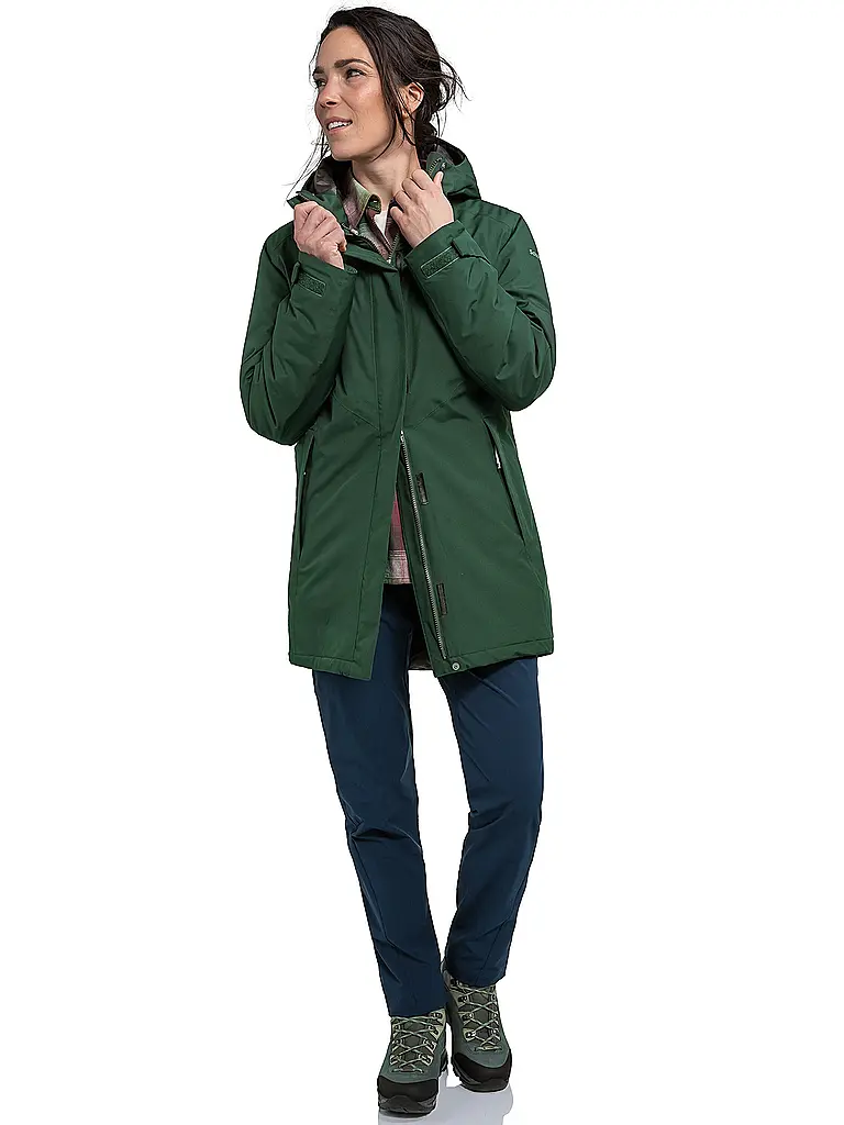 SCHÖFFEL | Parka invernale da donna Style Froda 2L | Verde scuro