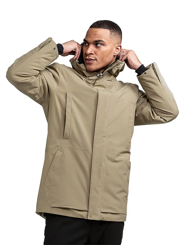 SCHÖFFEL | Parka invernale da uomo Crivat 2L con cappuccio isolato |