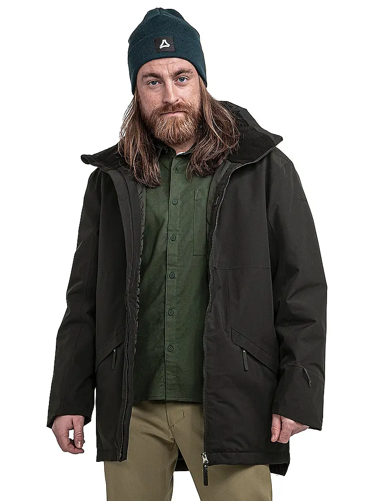 SCHÖFFEL | Parka invernale da uomo Malkay con cappuccio |