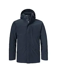 SCHÖFFEL | Parka invernale da uomo Style Borkol 3in1 con cappuccio | Blu scuro