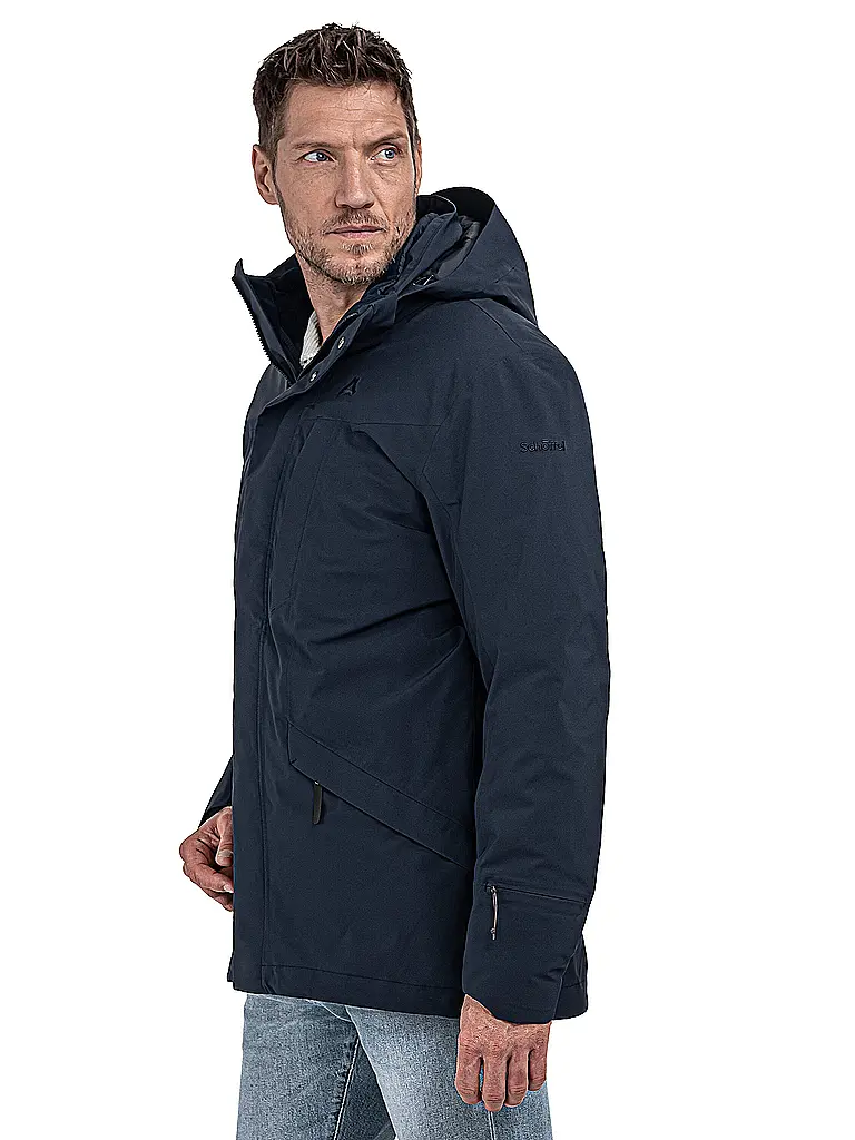 SCHÖFFEL | Parka invernale da uomo Style Borkol 3in1 con cappuccio |
