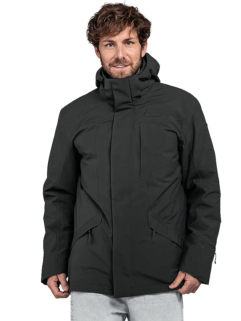 SCHÖFFEL | Parka invernale da uomo Style Borkol 3in1 con cappuccio |